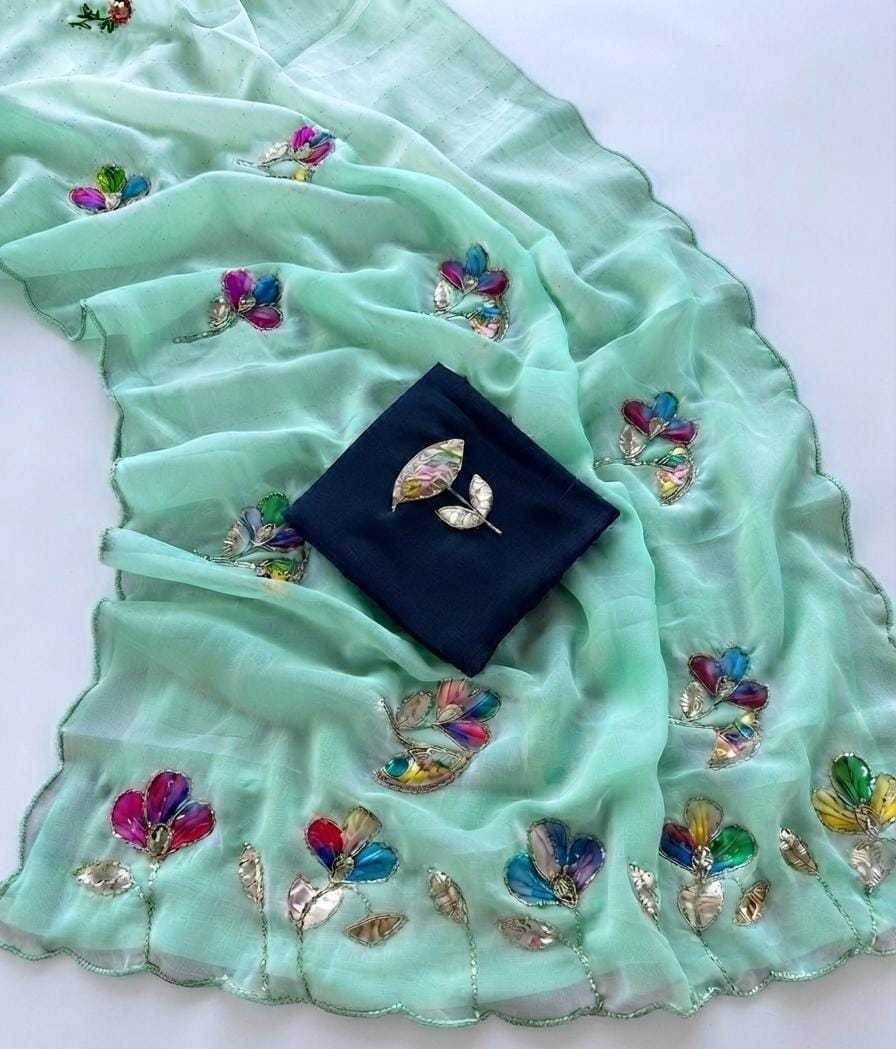 Georgette Designer Saree