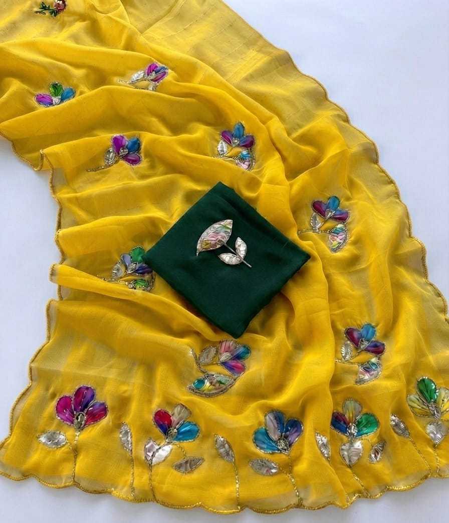 Georgette Designer Saree