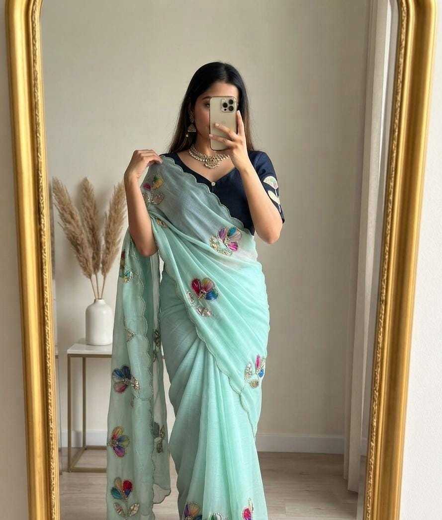 Georgette Designer Saree