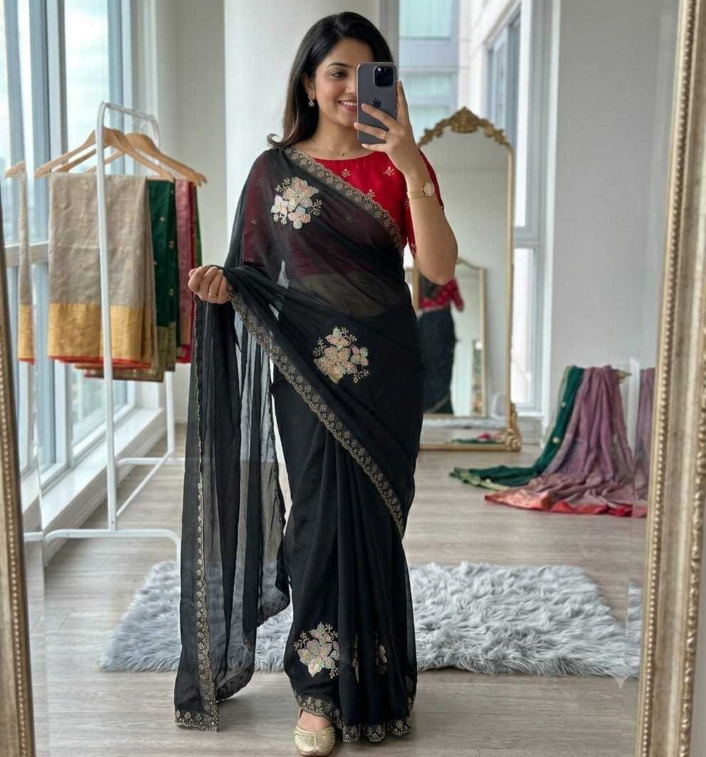 Chiffon Designer Saree