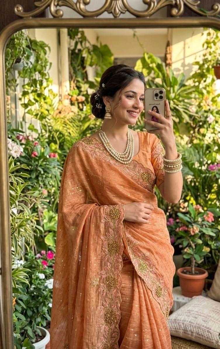 Organza Saree