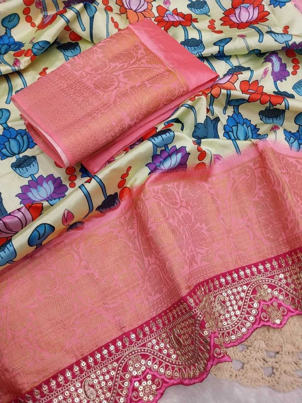 Dola Silk Printed Saree