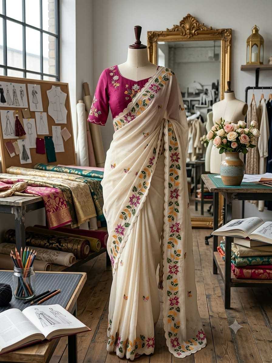 Georgette Saree