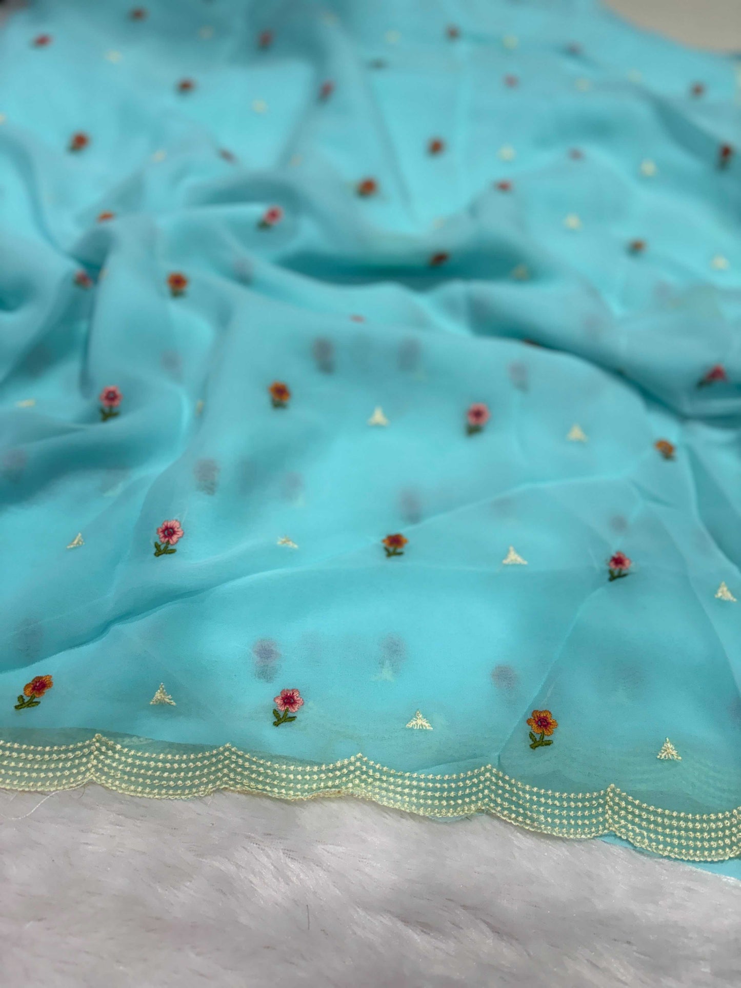 Georgette Designer Saree