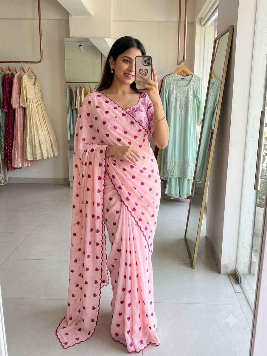 Georgette Designer Saree