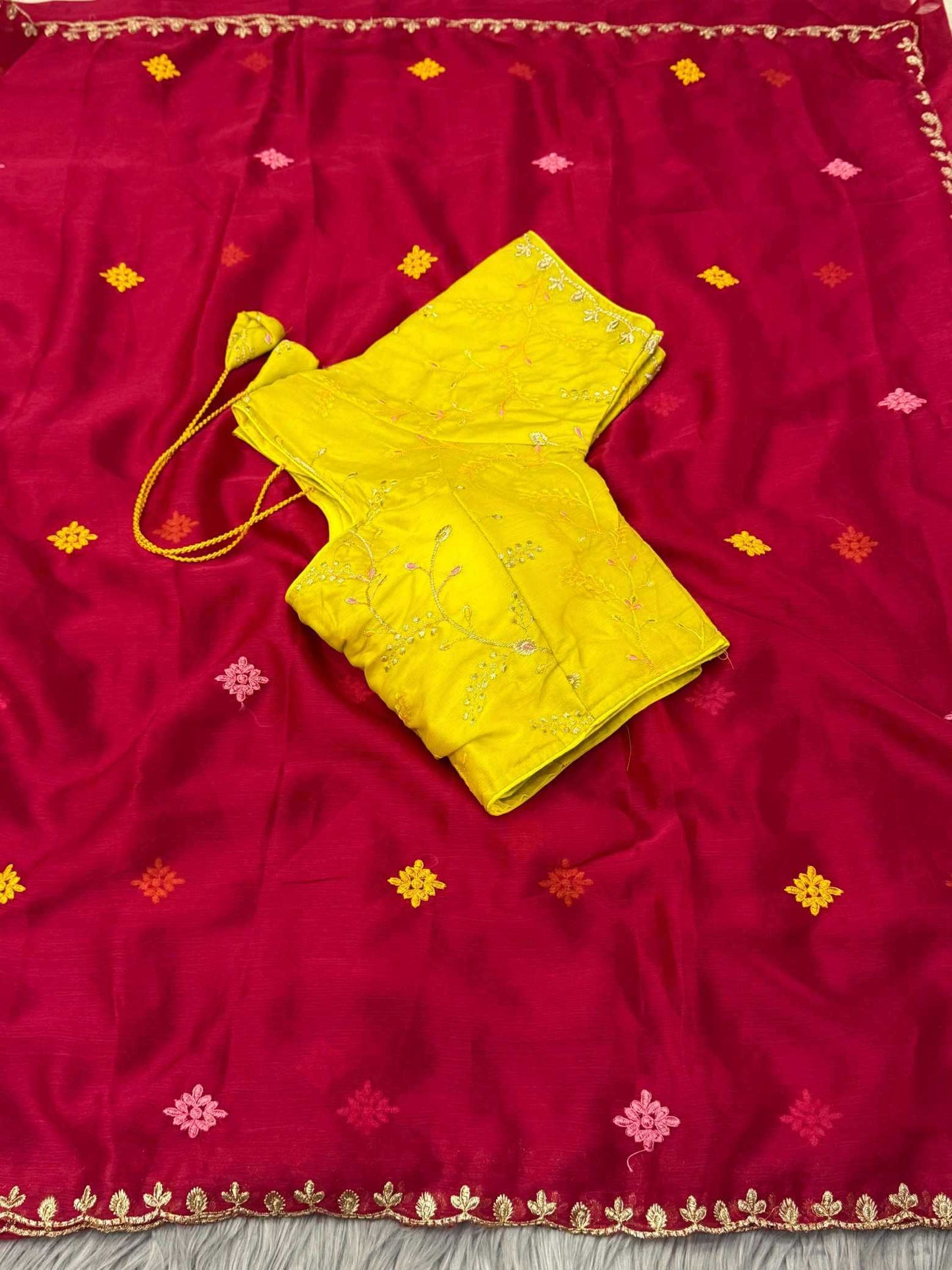 Chiffon Designer Saree