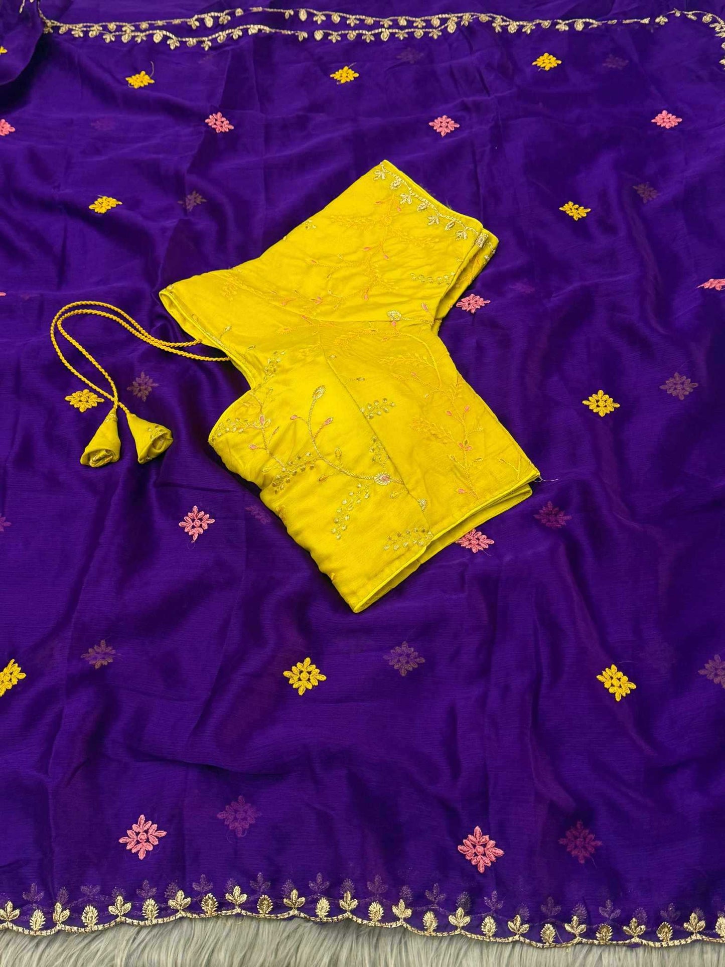 Chiffon Designer Saree