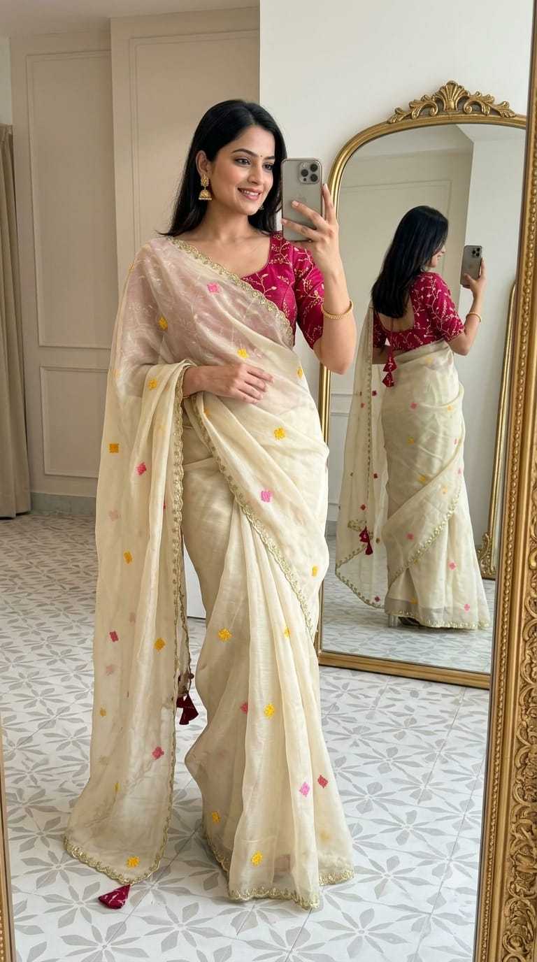 Chiffon Designer Saree