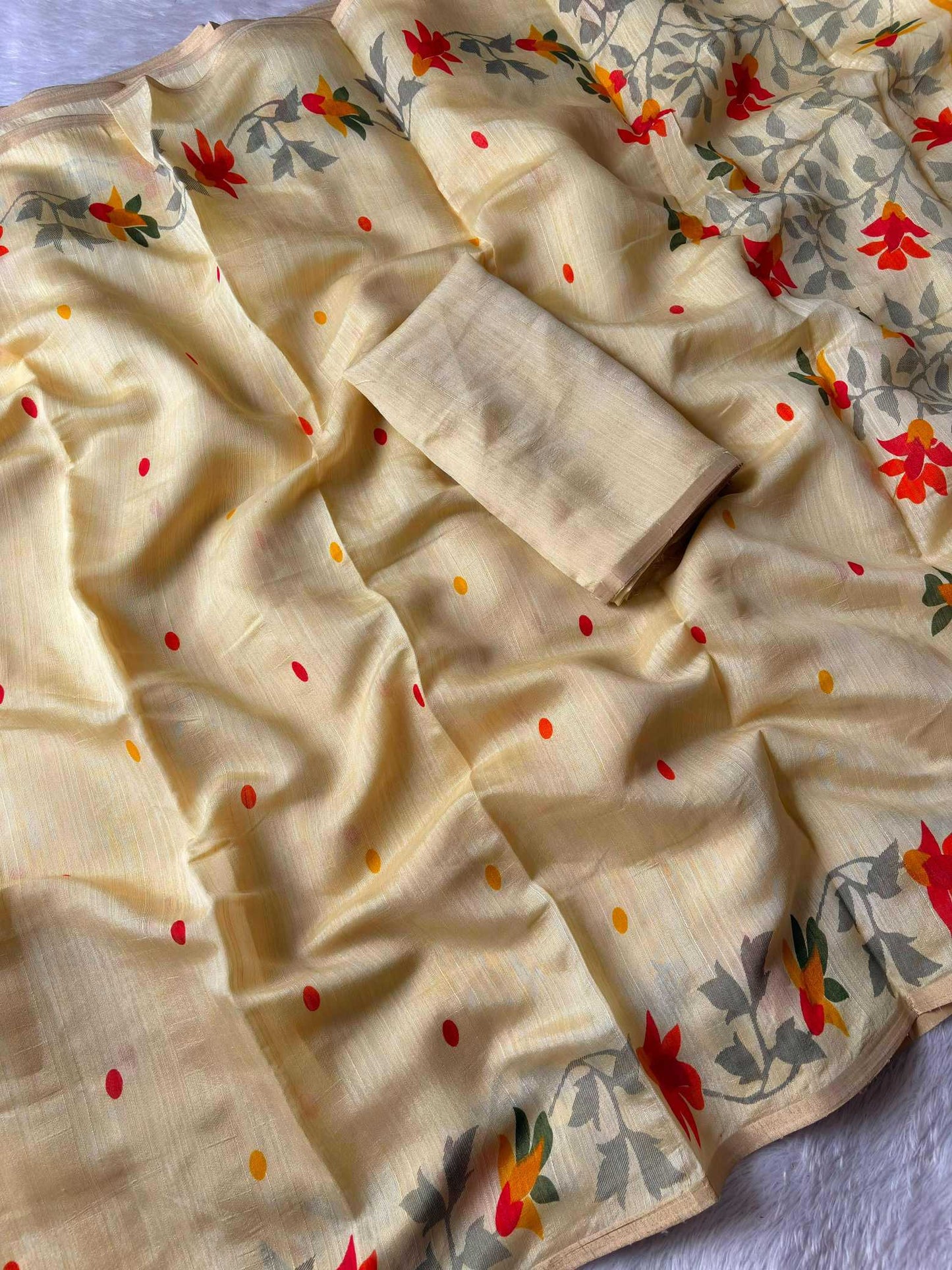 Soft Cotton Silk Saree