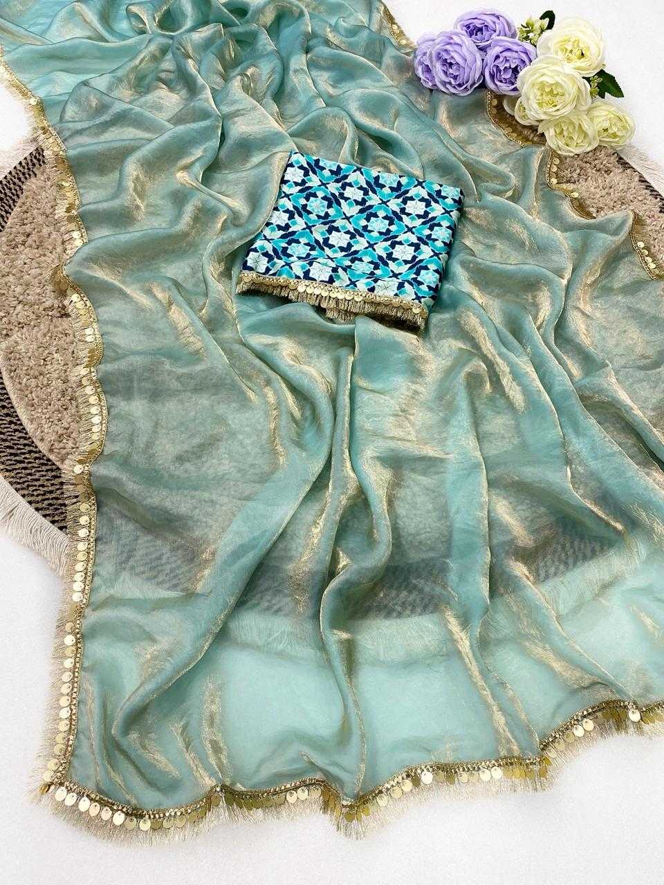 Satin Designer Saree