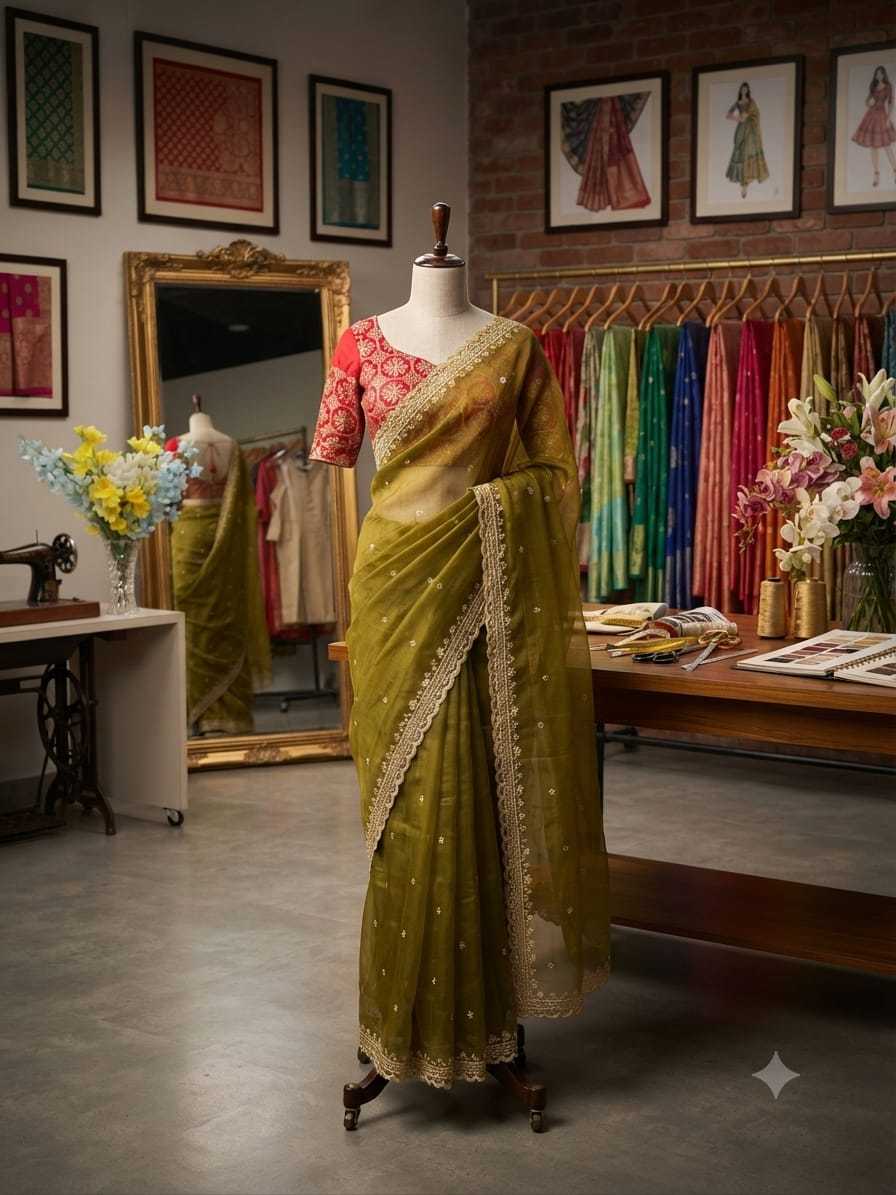 Tissue Designer Saree