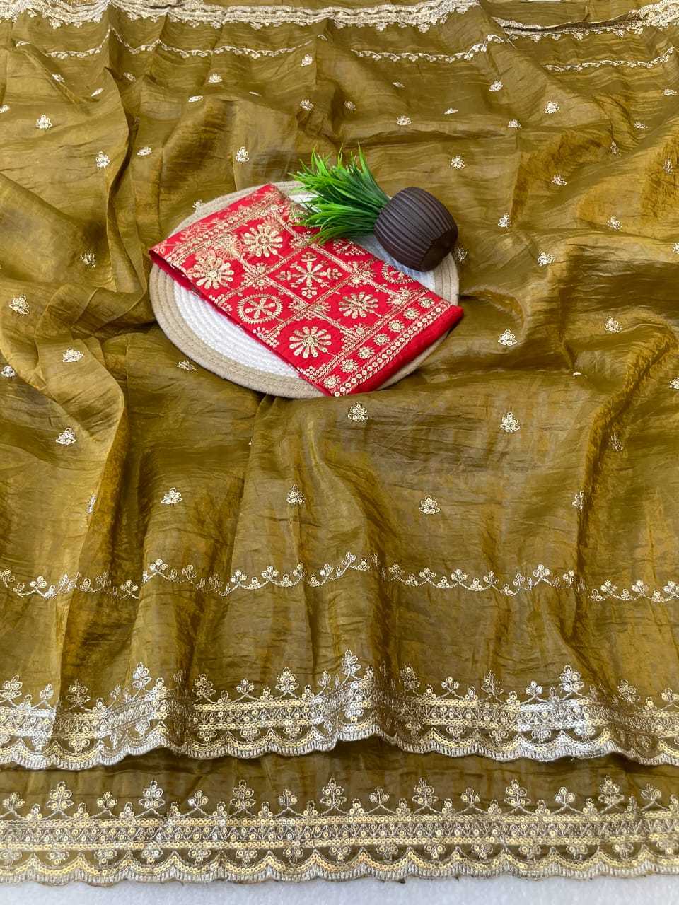 Tissue Designer Saree