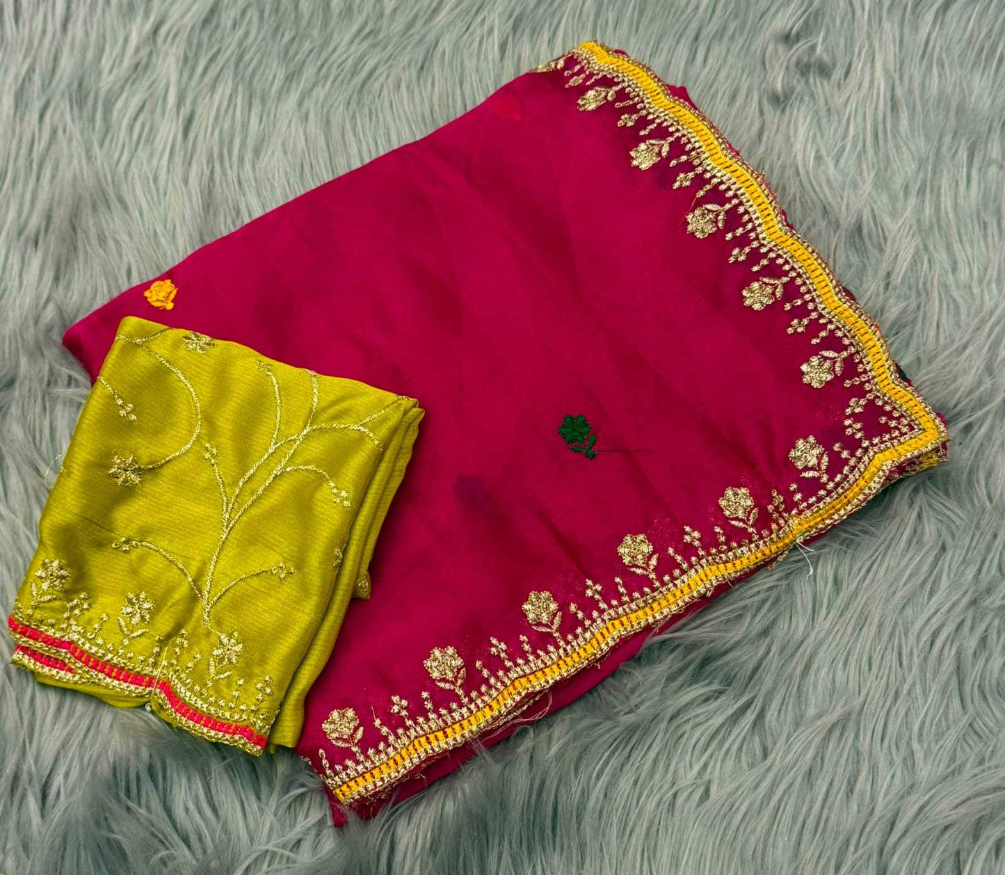 Chiffon Designer Saree