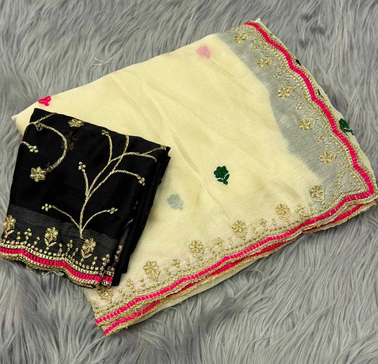 Chiffon Designer Saree