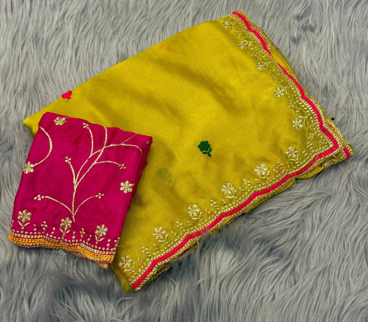 Chiffon Designer Saree