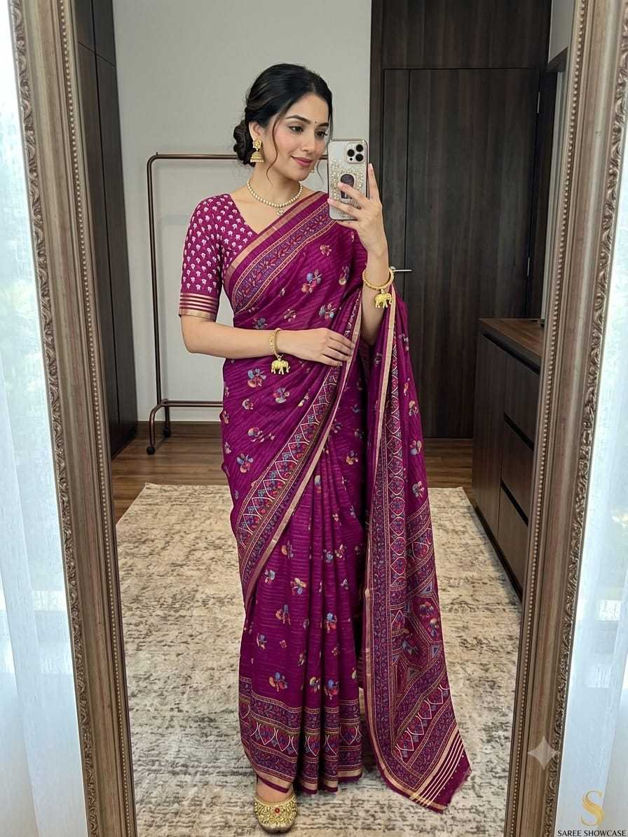 Soft Cotton Silk Saree