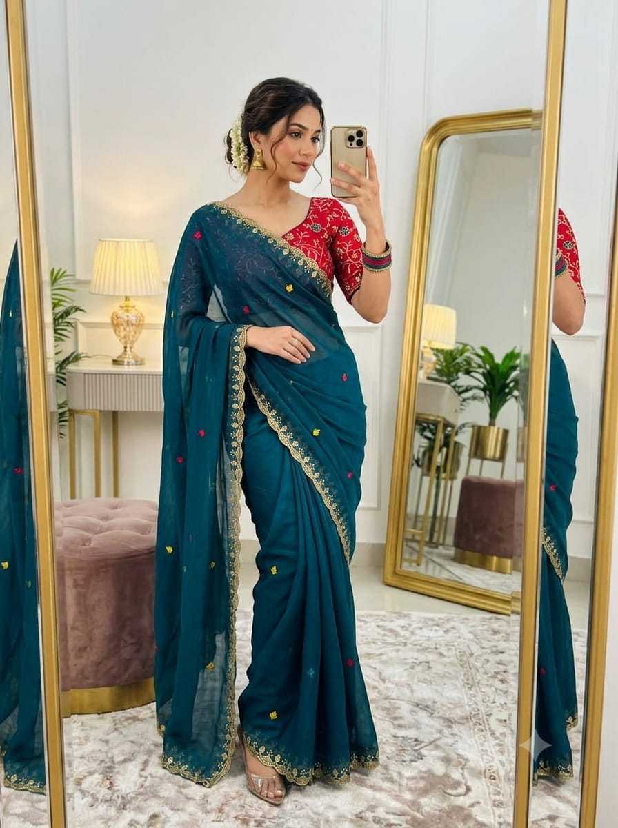 Georgette Party Wear Saree