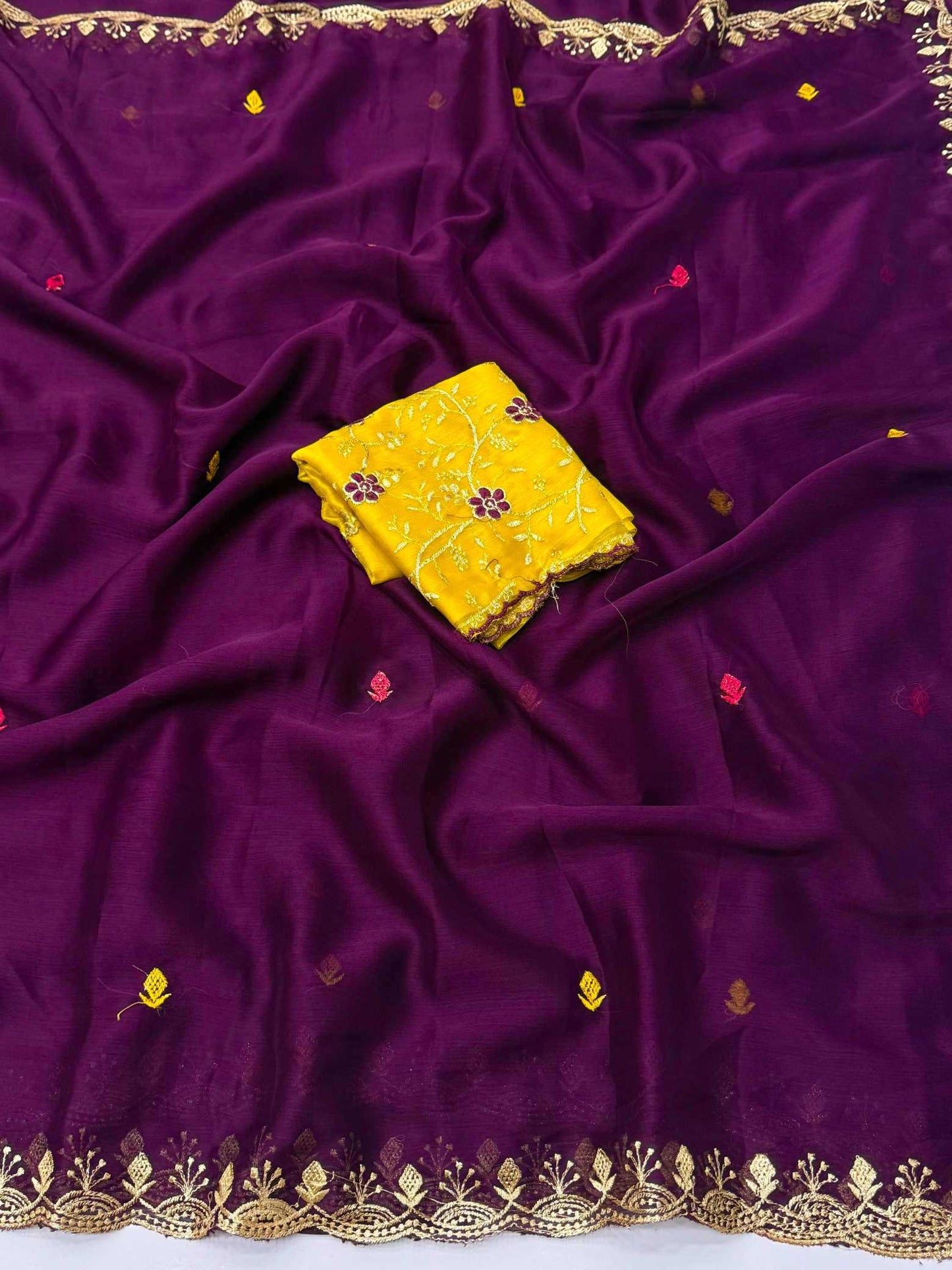 Georgette Party Wear Saree