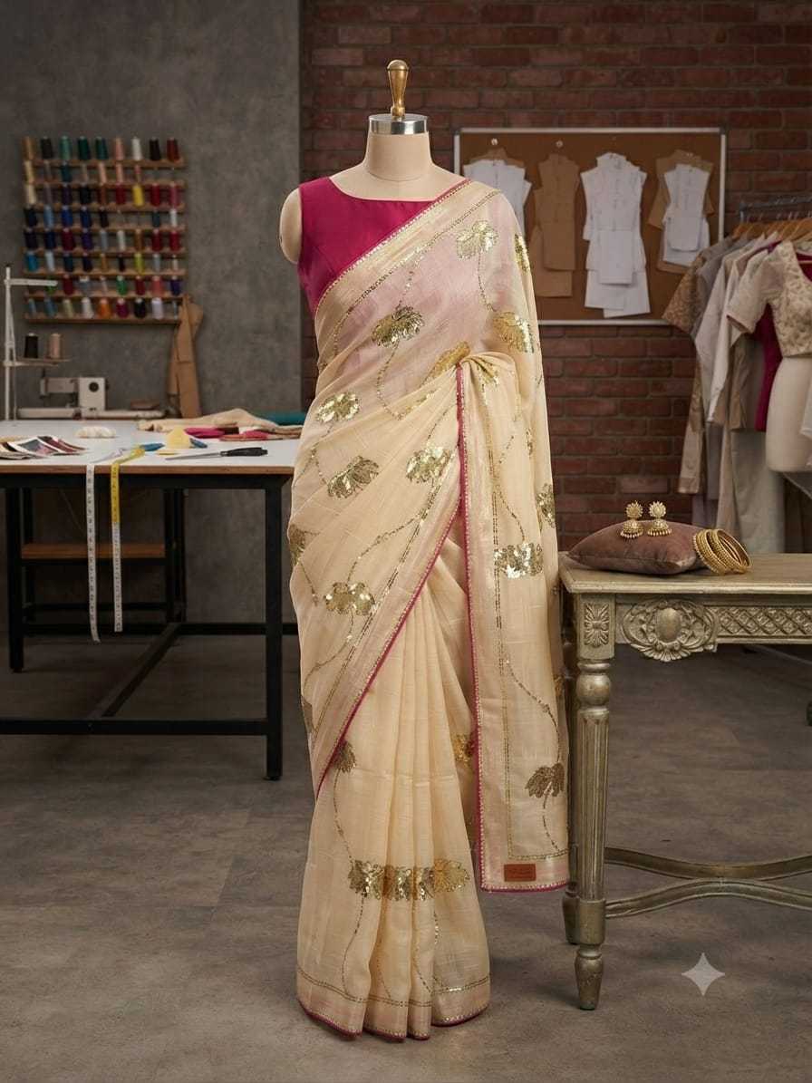 Chiffon Designer Saree