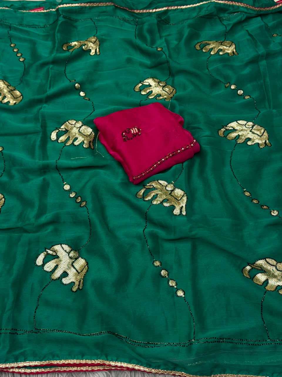 Chiffon Designer Saree