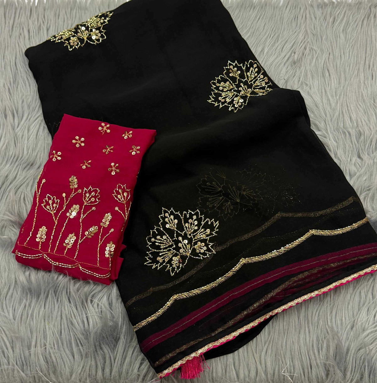 Georgette Designer Saree