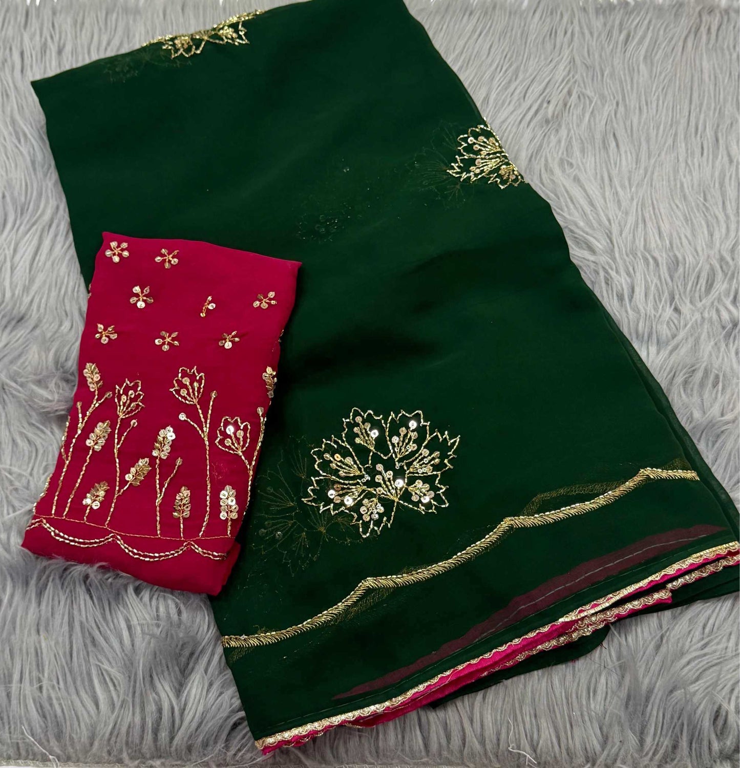 Georgette Designer Saree