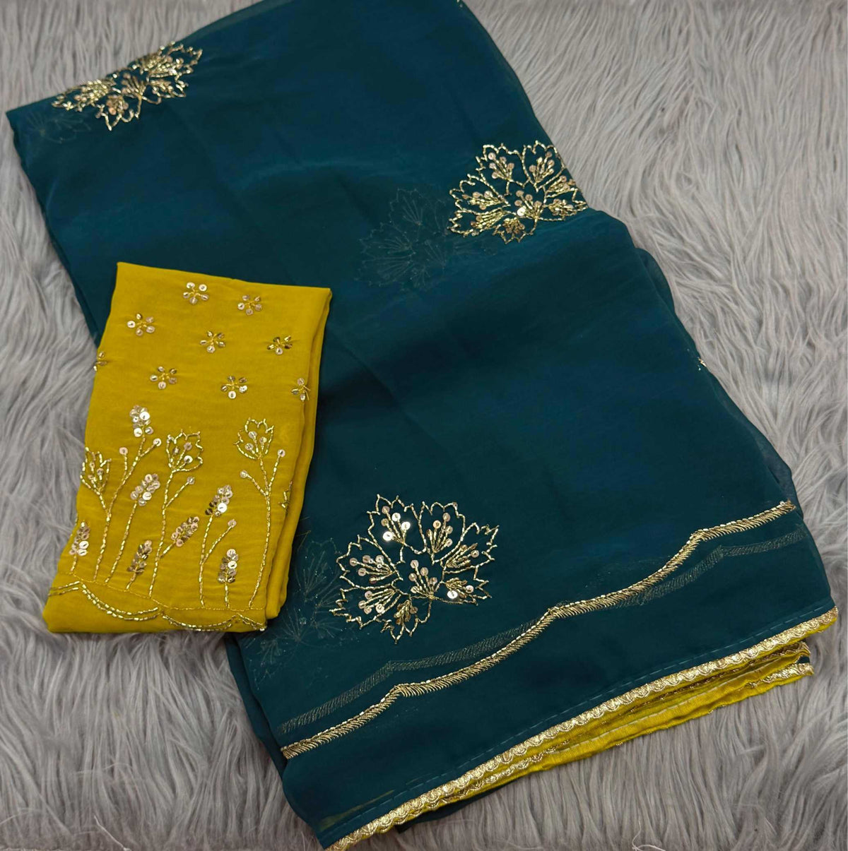 Georgette Designer Saree
