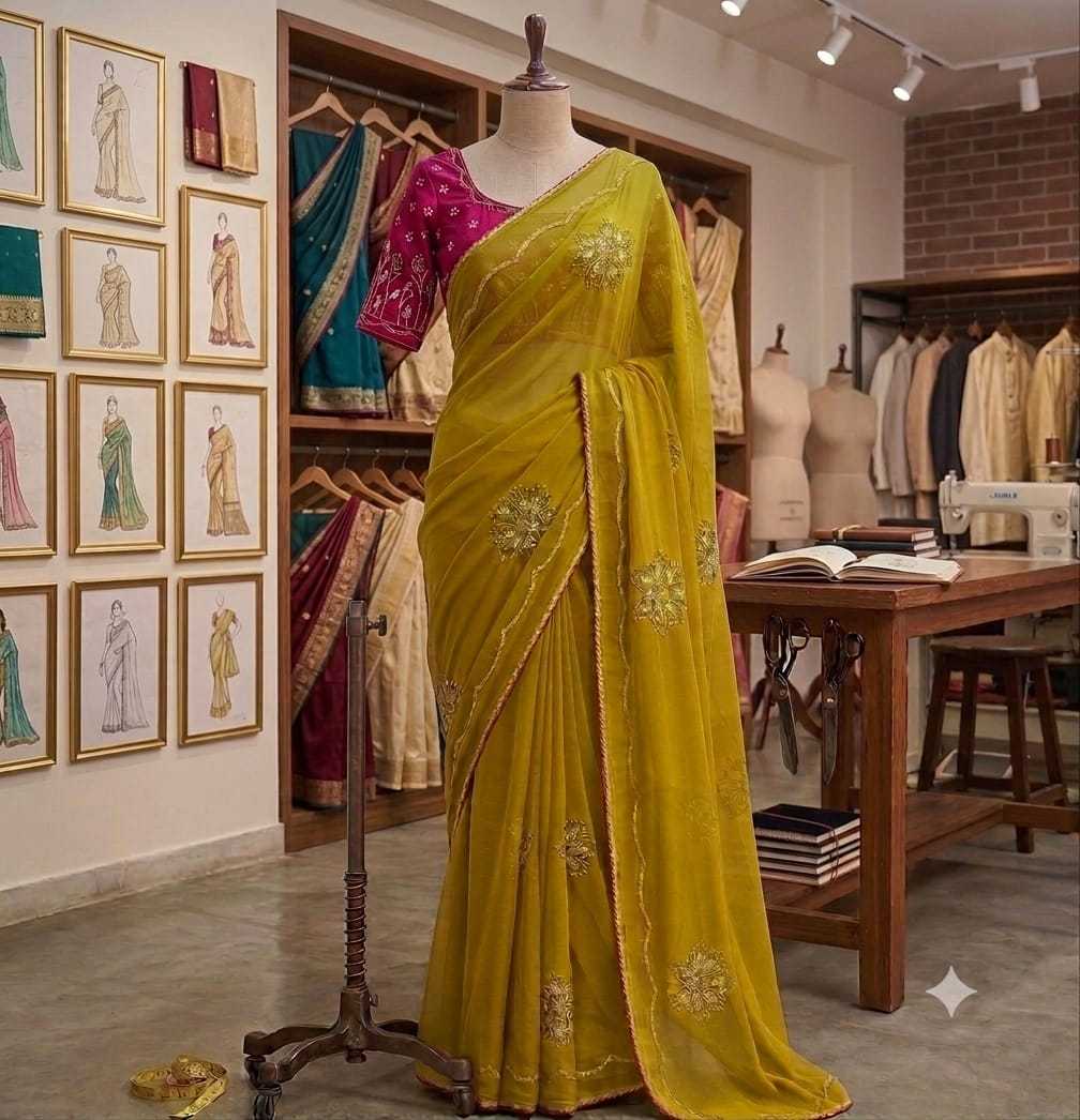 Georgette Designer Saree