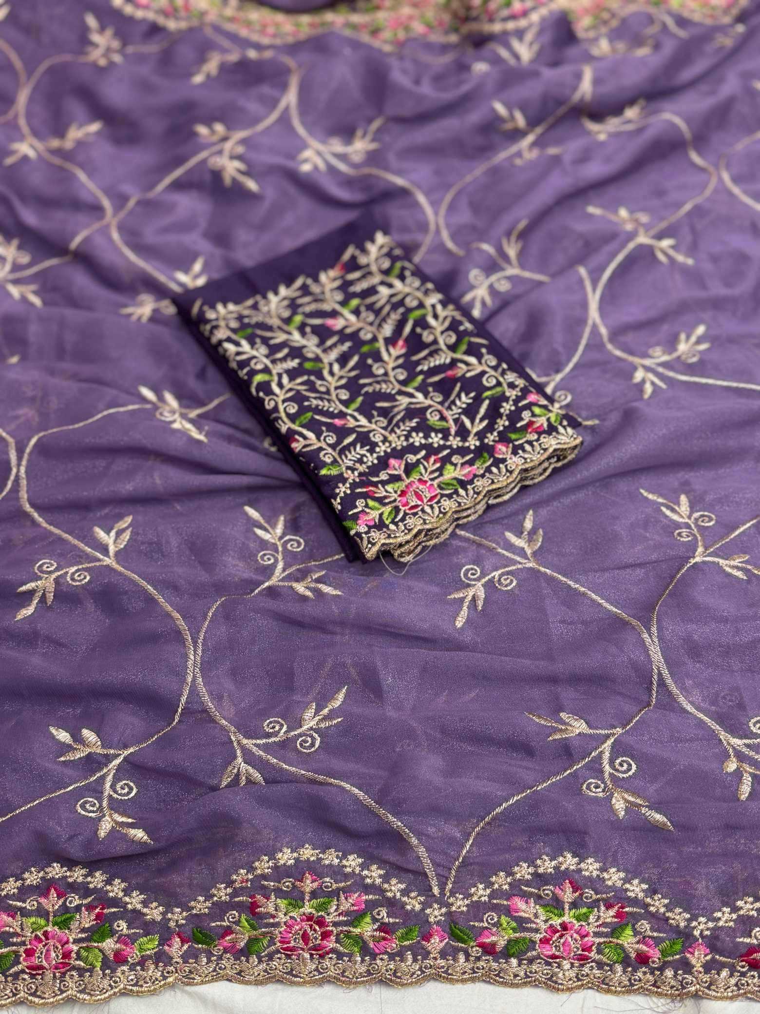 Georgette Party Wear Saree
