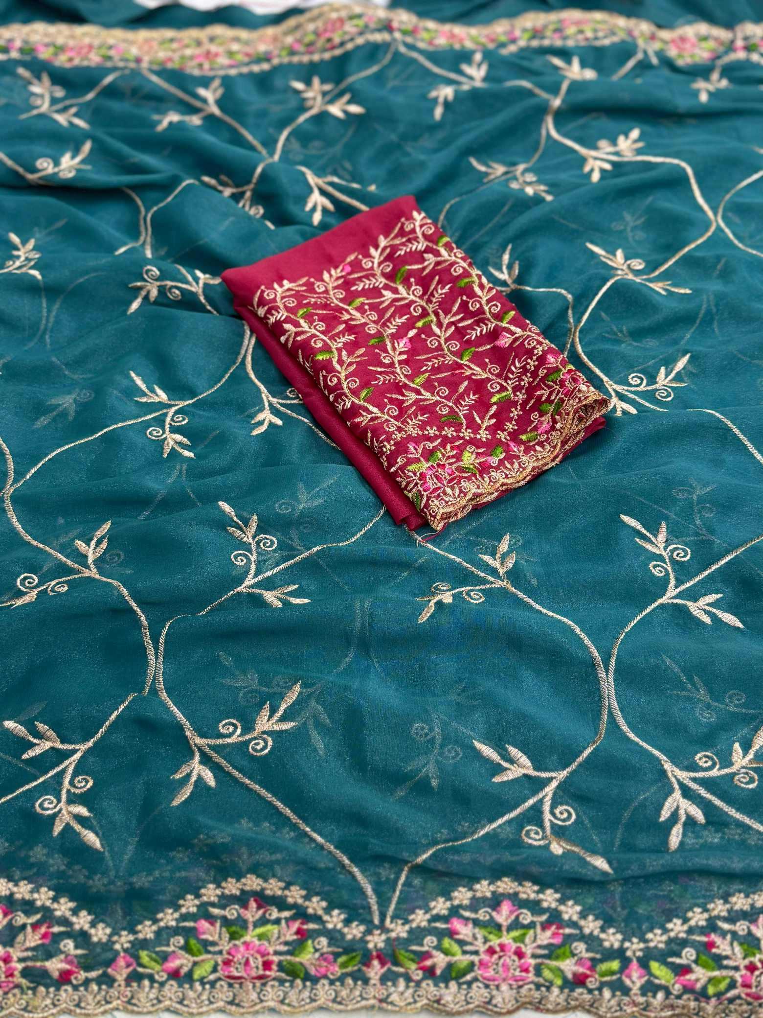 Georgette Party Wear Saree