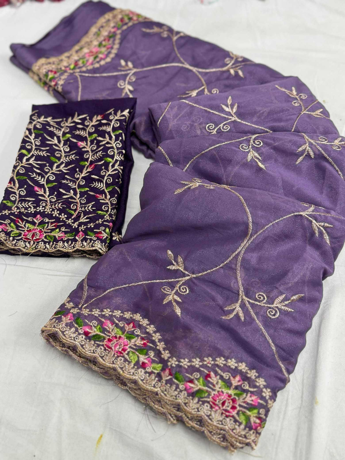 Georgette Party Wear Saree