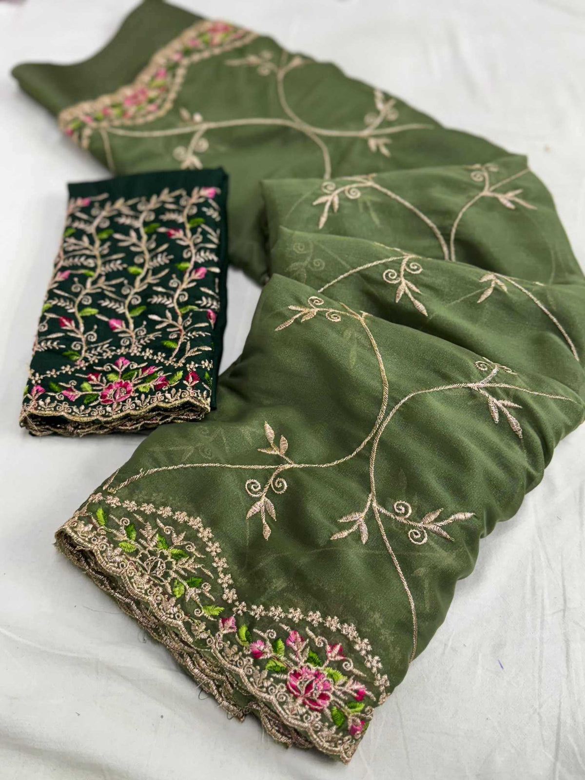 Georgette Party Wear Saree