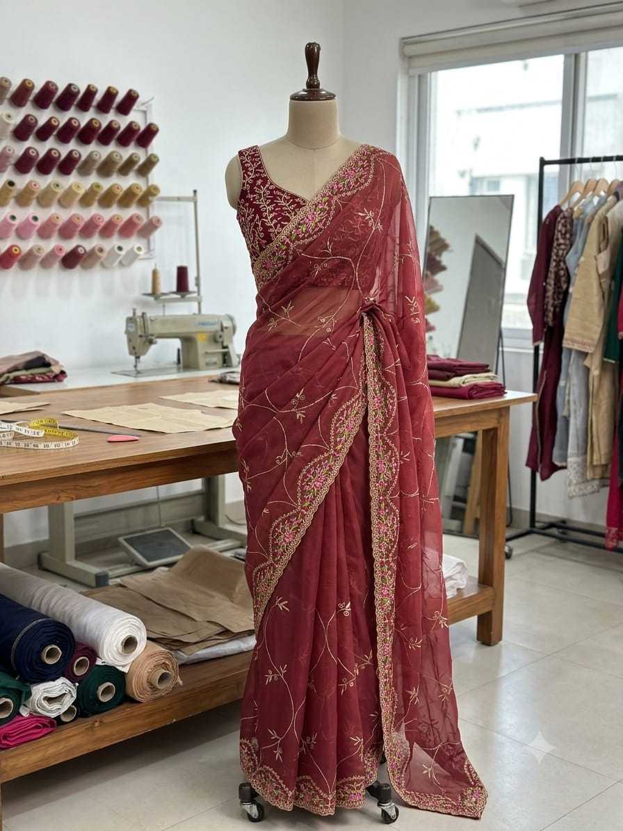 Georgette Party Wear Saree