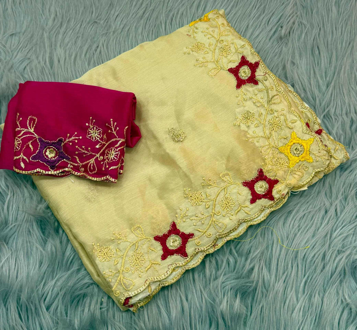 Chiffon Designer Saree