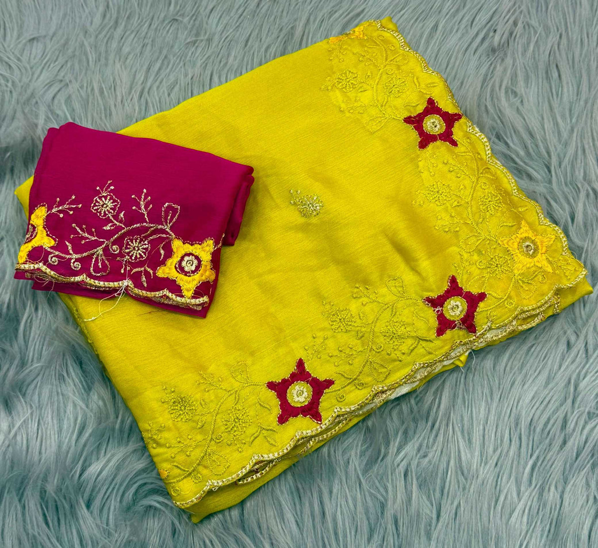 Chiffon Designer Saree