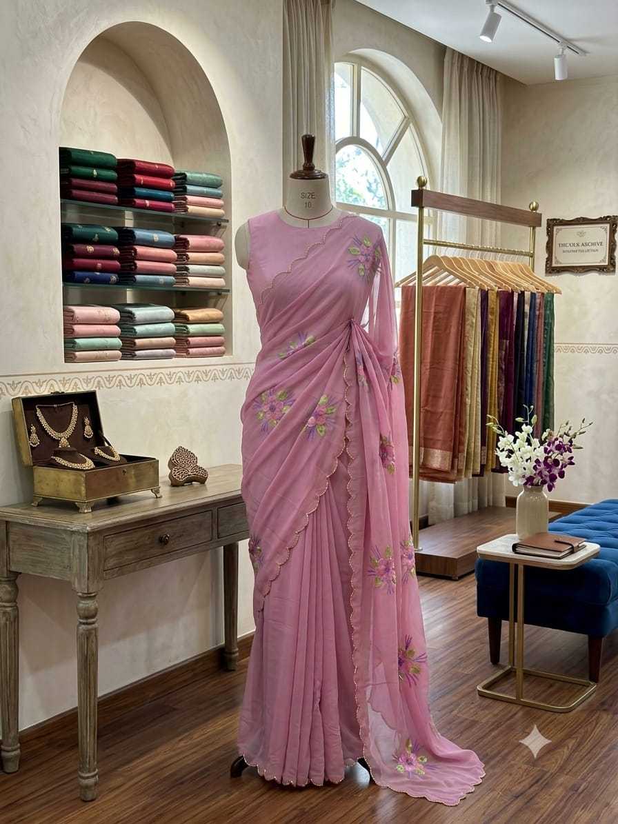 Georgette Printed Saree