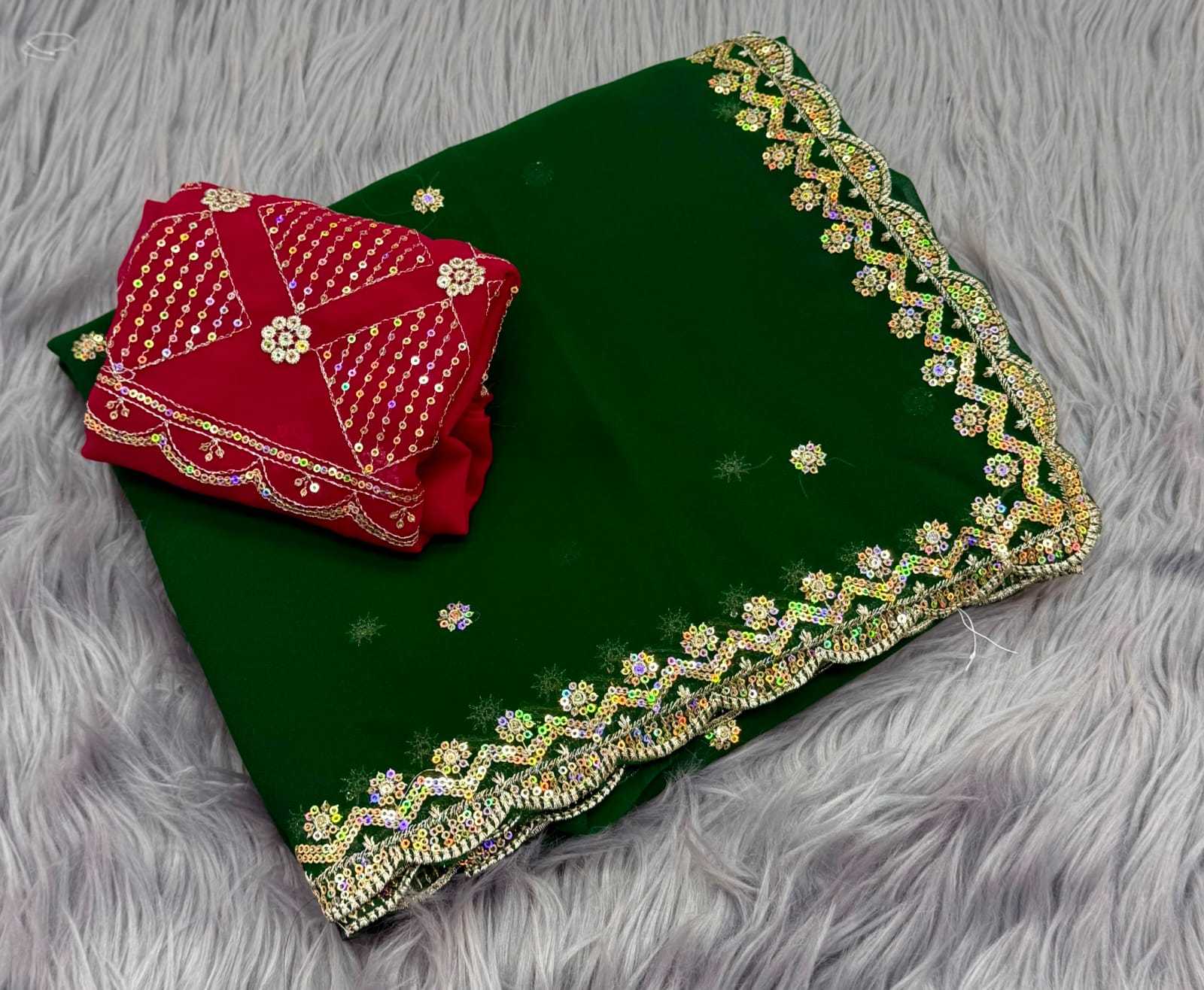 Georgette Party Wear Saree