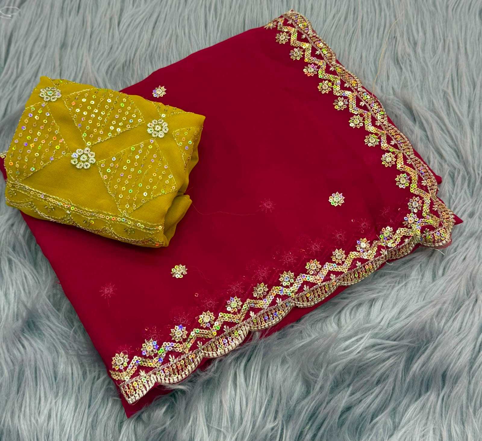 Georgette Party Wear Saree