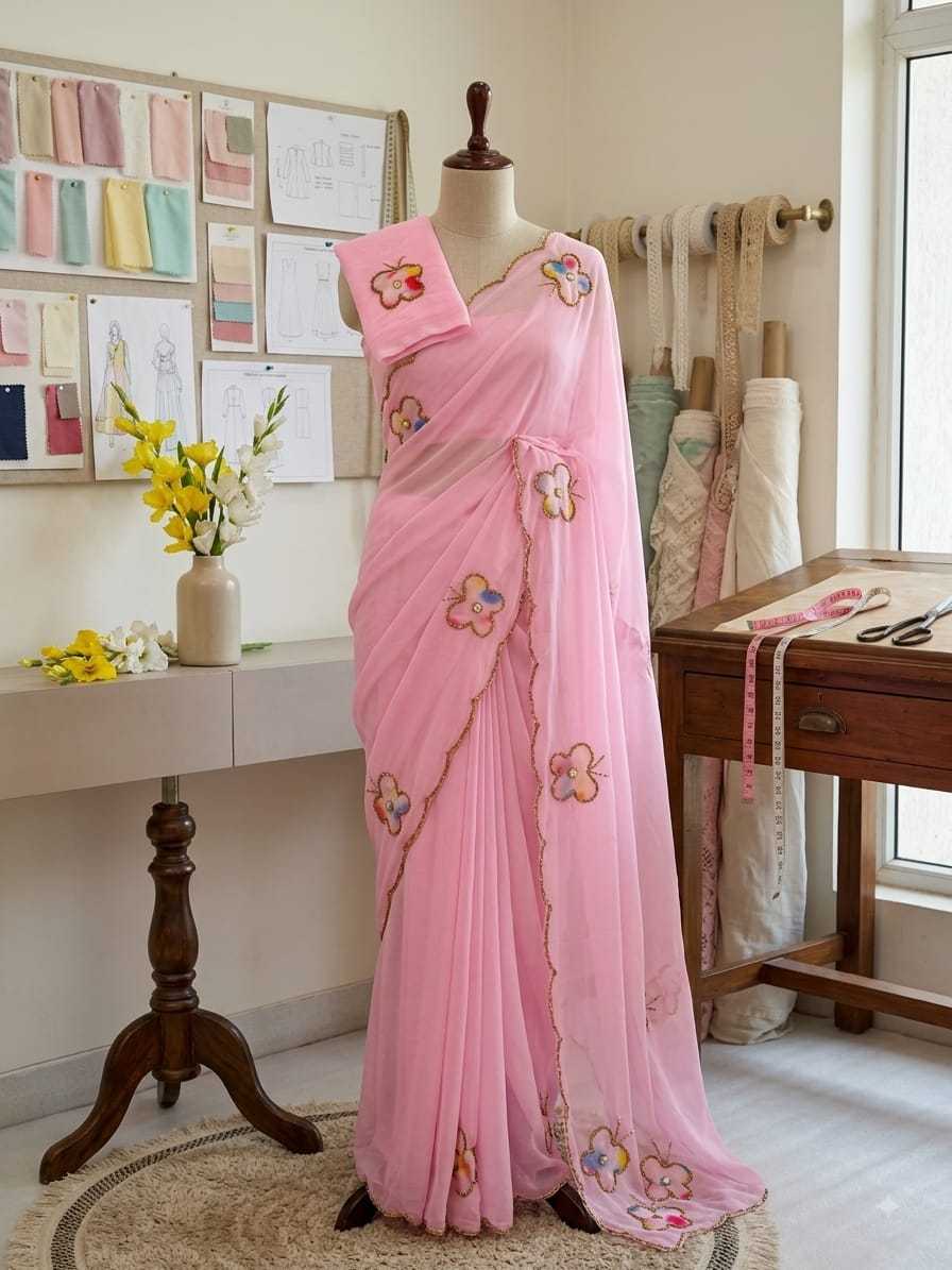 Georgette Party Wear Saree