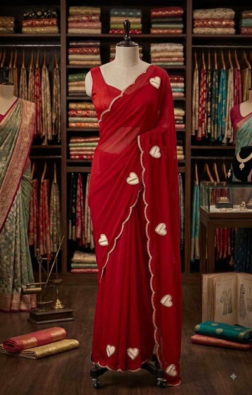 Georgette Designer Saree