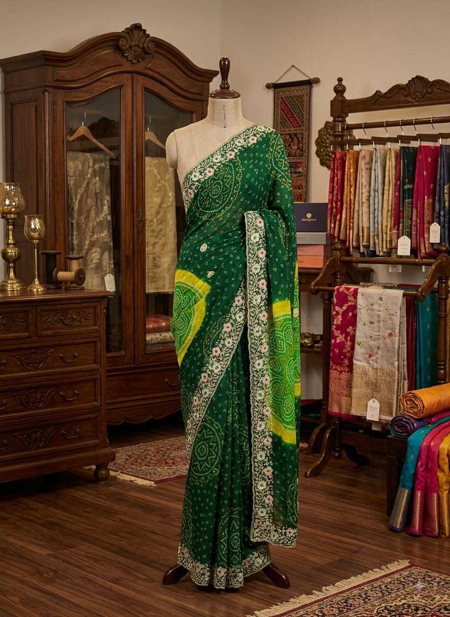 Georgette Printed Saree