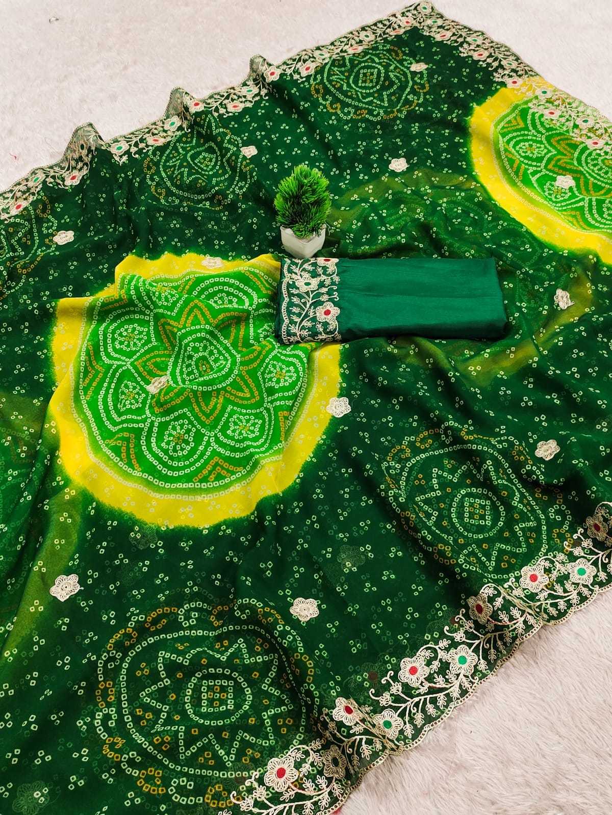 Georgette Printed Saree