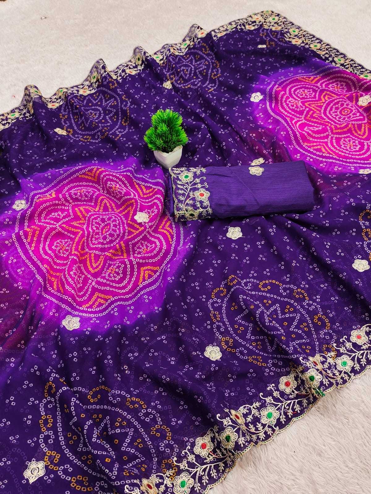 Georgette Printed Saree