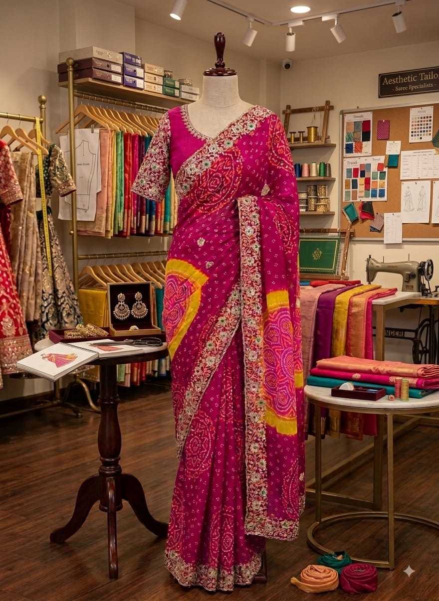 Georgette Printed Saree