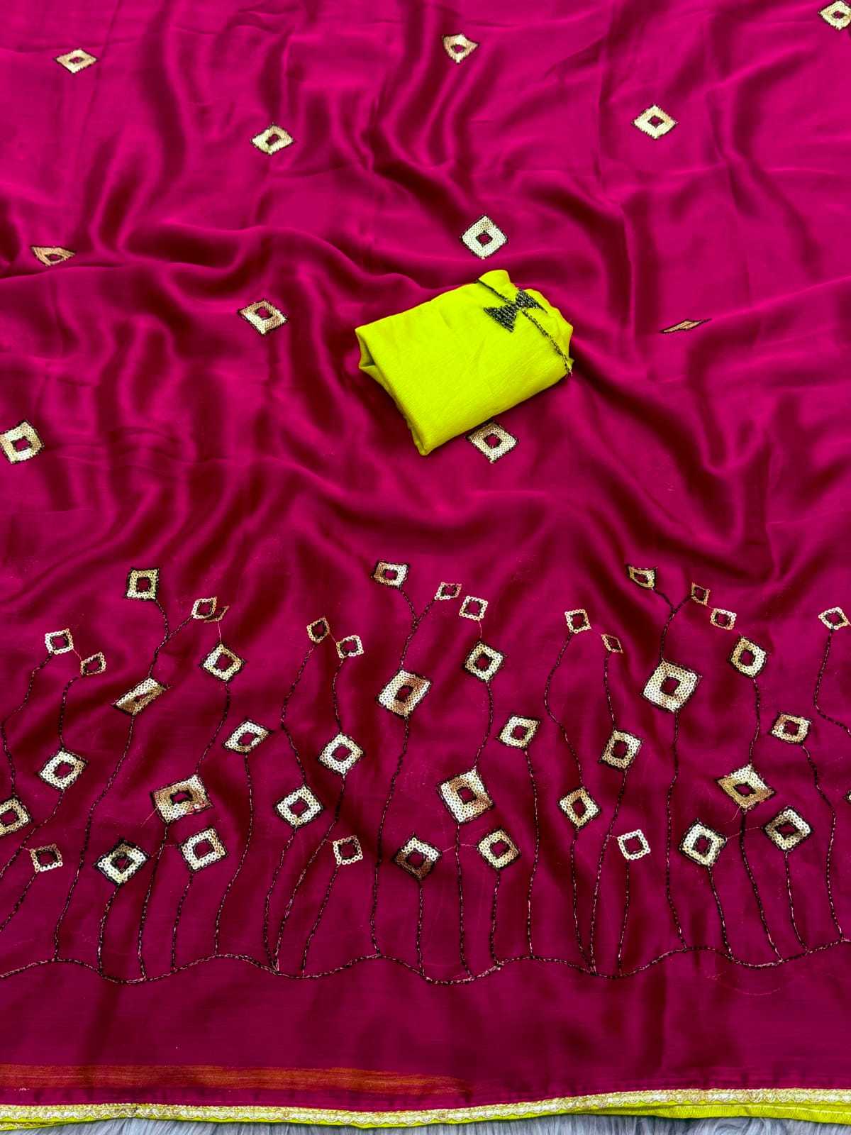 Chiffon Designer Saree