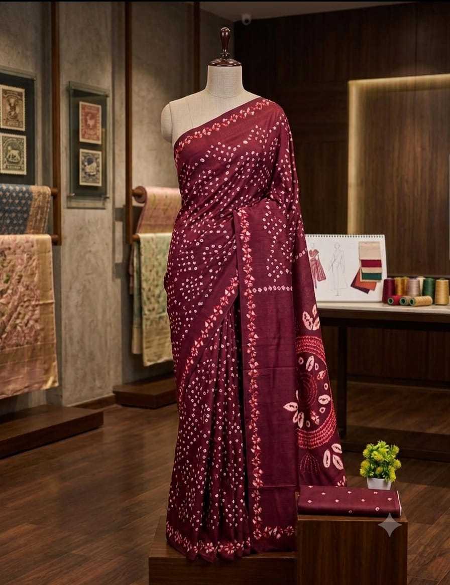 Cotton Designer Saree in Mustard