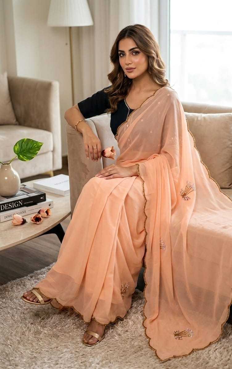 Georgette Party Wear Saree