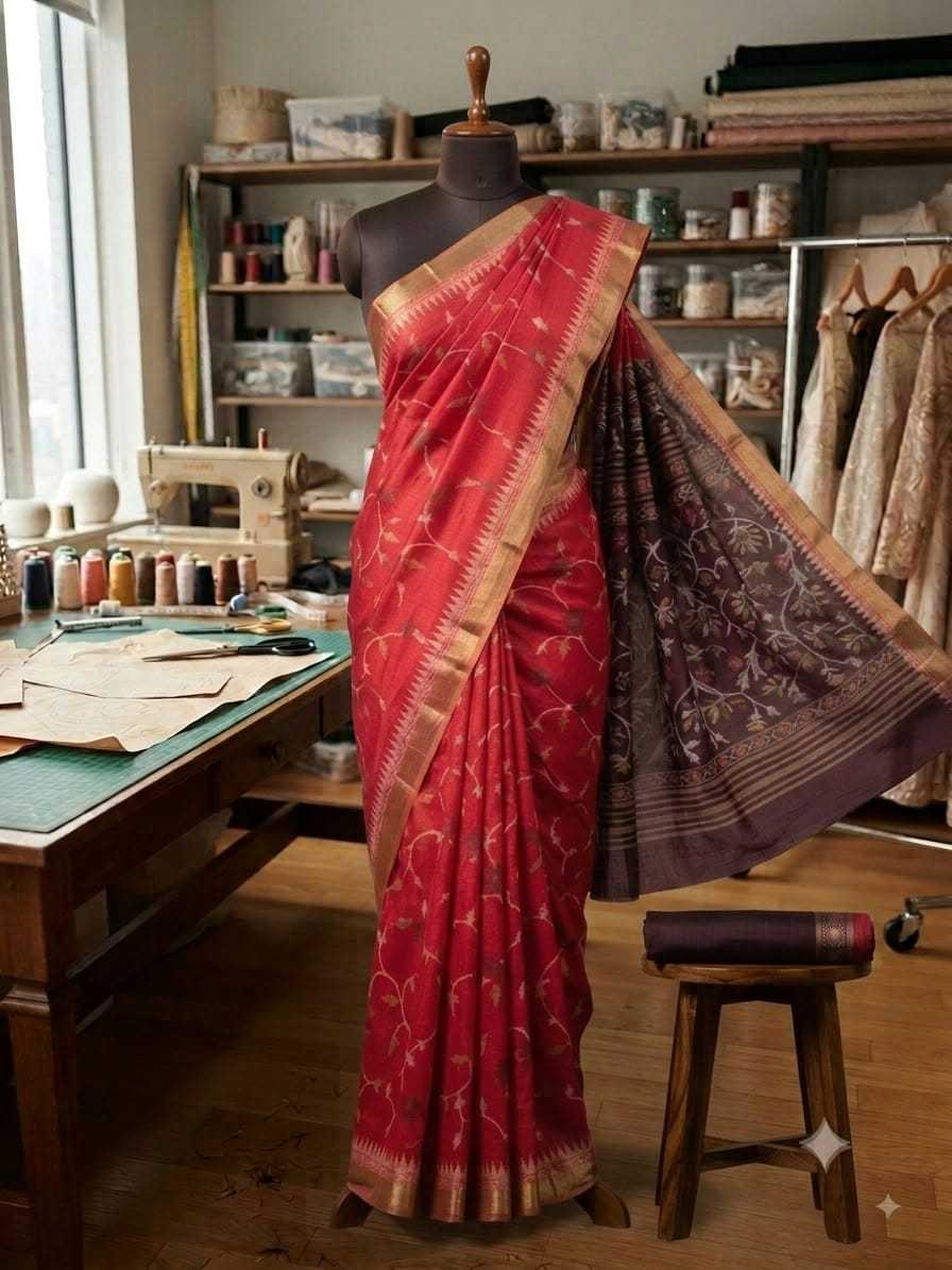 Pure Cotton Designer Saree