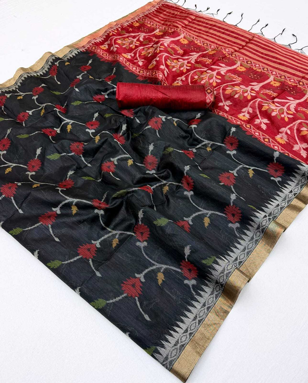 Pure Cotton Designer Saree