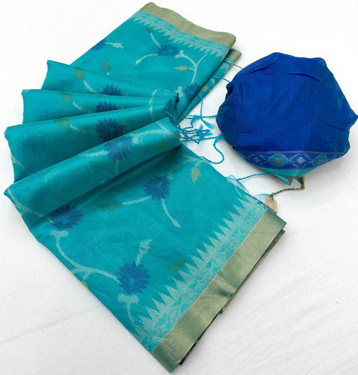Pure Cotton Designer Saree
